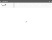 Tablet Screenshot of cuspis.com
